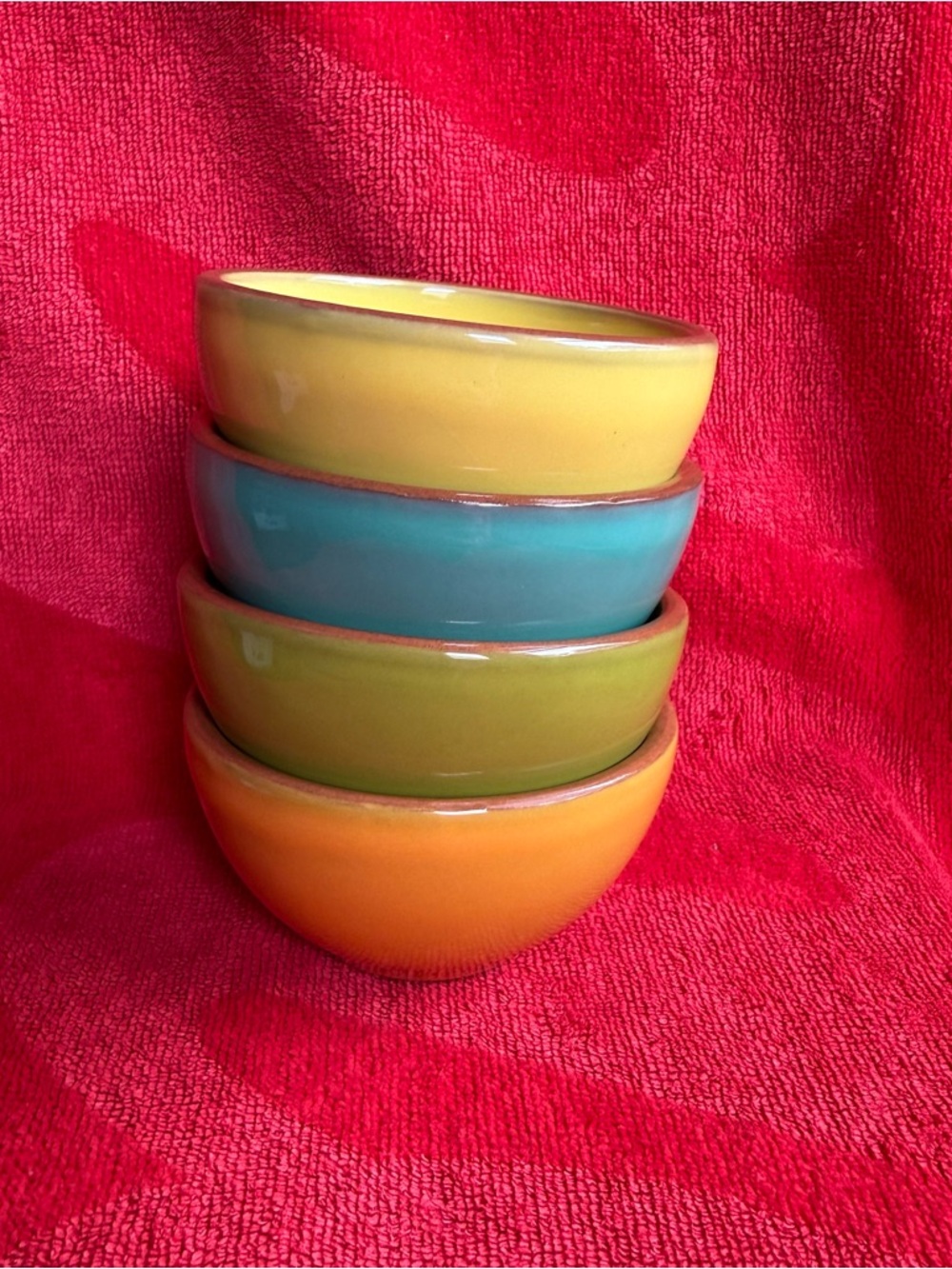 Bobby Flay Plancha Bowls 3.5" - Full Set of 4 - Condiment Sauce Serving Dish